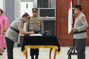 Sertijab Dirreskrimum Polda Sumut