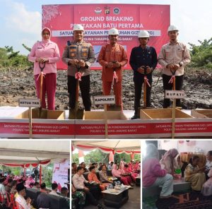 Polres Tanjab barat Lakukan Groundbreaking SPPG,Dukung Program Makan Bergizi Gratis Nasional