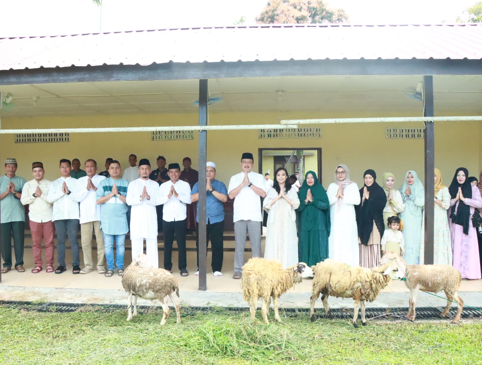 Idul Adha 1446 H, Polres Binjai Sembelih 7 Ekor Sapi dan 9 Ekor Kambing
