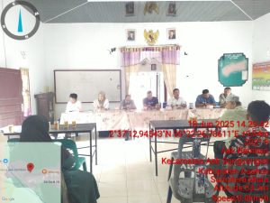 Kades Aek Bamban Marayun Panjaitan Hadiri Rakor Koperasi Merah Putih