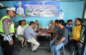 Polda Sumut Edukasi Keselamatan Berlalu Lintas di PT. PMH dalam Rangka Operasi Patuh Toba 2025
