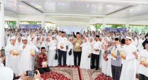 Bupati Langkat Syah Afandin Zikir Akbar Bersama Masyarakat