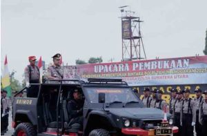 Kapolda Sumut Pimpin Pembukaan Pendidikan Bintara