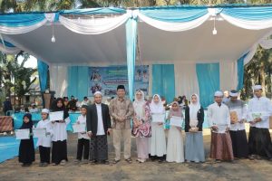 Wabup Katamso Hadiri Haul dan Haflah Akhirussanah Serta Resmikan Pembangunan Ruang Kelas Ponpes Al-Husna