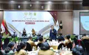 BPK RI Gelar Sosialisasi Akuntabilitas Pengelolaan Dana Desa di Kabupaten Samosir.