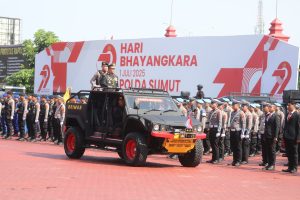 “Polri untuk Masyarakat”, Polda Sumut Gelar Upacara Peringatan Hari Bhayangkara ke-79, Tegaskan Komitmen Melayani dan Berbenah
