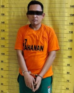 Sembunyikan Sabu Diatas Asbes Kamar Mandi, Pria Ini Diboyong ke Polres Binjai