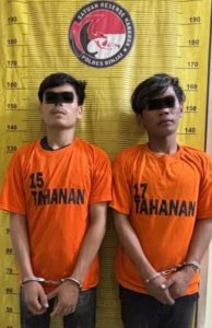 Tabrakkan Sepedamotor ke Petugas, Dua Pria Digelandang ke Mapolres Binjai