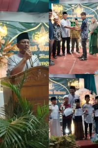 Sunarman SST Anggota DPRD Langkat Hadiri Penutupan MTQ ke 4 Desa Batu Malenggang