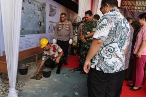 Peletakan Batu Pertama Pembangunan SPPG Polres Binjai