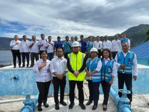Tindak Lanjuti Harapan Gubsu Bobby Nasution, Plt Dirut Perumda Tirtanadi Berjibaku Atasi Gangguan Pelayanan Air Minum di Samosir