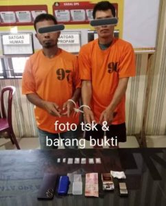 Edarkan Shabu, 2 Petani Ditangkap Polres Tanah Karo