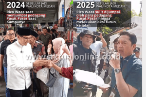 ‎Pedagang Pusat Pasar Seakan-akan Hanya Komoditi Politik, Ini Jejak Digital Rico Waas Saat Kampanye ‎
