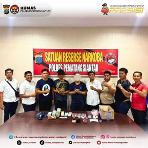 Dalam Rangka P4GN, Satresnarkoba Polres Pematangsiantar Adakan GSN di 3 Lokasi