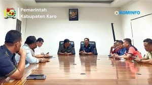 Wakil Bupati Karo Terima Audiensi Warga Desa Suka Meriah Terkait Krisis Air