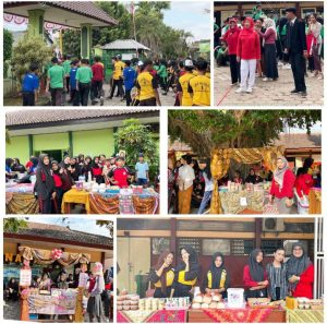 Semarak HUT RI ke-80 di SMPN 1 Karangrejo: Jalan Sehat, Bazaar, dan Fashion Show Warnai Puncak Perayaan