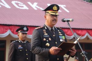 Upacara HUT RI KE 80, Kapolres Langkat: Jaga Persatuan dan Keamanan Bangsa