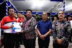 Sukses Laksanakan Tugas, Bupati Samosir Beri Apresiasi dan Penghargaan Pada Paskibraka