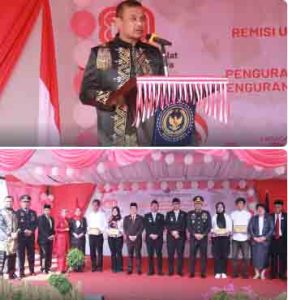 Momen HUT-RI Ke-80/2025, Lapas TBA Berikan Remisi Umum dan Remisi Dasawarsa Kepada WBP