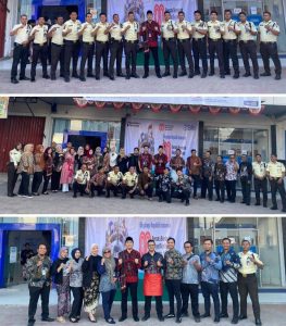 Upacara HUT RI ke-80, BRI BO Sibuhuan Tampil Dengan Pakaian Adat
