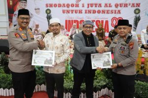 Ustadz Solmed Tabligh Akbar Bersama Polres Langkat