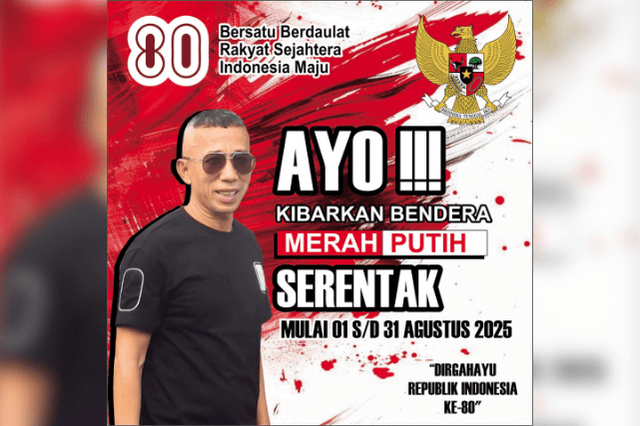 ‎HUT RI ke-80, Aktivis ’98 Ajak Masyarakat Kibarkan Merah Putih
