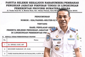 Jika Bobby Nasution Lantik Iswar Lubis jadi Kadishub Sumut, Ibarat Pepatah ‘Melempar Kotoran ke Wajah Sendiri