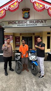 Dalam Waktu 5 Jam, Polsek Rupat Ungkap Pelaku Curanmor