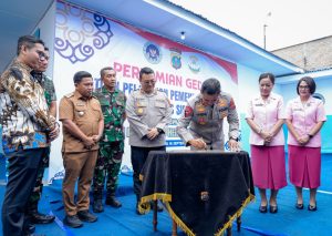 Dukung Program MBG Presiden,Kapolda Sumut Resmikan Gedung SPPG Polres Sibolga