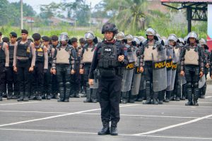 Mengawal Demokrasi, Polda Sumut Latihan Penanganan Aksi Unras dengan Humanis