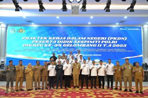 Gubernur Bobby Nasution Bahas Sumut Bersama Peserta Didik Sespimti Polri