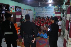 Brimob Polda Sumut Gelar “Minggu Kasih”, Tebar Kepedulian untuk Anak Panti Asuhan dan Warga Kurang Mampu