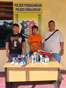 Polsek Perdagangan Ringkus Pelaku Pencurian Toko Kosmetik, Satu Tersangka Buron
