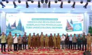 Bupati Samosir Apresiasi Peran Gubsu dalam Perolehan Green Card Geopark Kaldera Toba