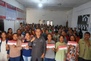 Pemkab Tapanuli Utara Distribusikan 3.014 KKS dan Buku Tabungan kepada Penerima Manfaat Program Sembako/PKH Tahun 2025