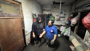 Tinjau Banjir Gg Tahir, Lailatul Badri Kritik Proyek Pembetonan Milik Pemko Medan