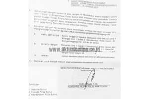 Pemeriksaan Kasus Dugaan Manipulasi Dana Kampanye Rp2,3 M KPU Deli Serdang Disinyalir untuk Tarik Pucuk