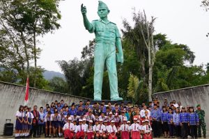 Mengenang Jasa Mayjend DI. Panjaitan, Pahlawan Revolusi Kebanggaan Toba, Formasi Gelar Upacara Khidmat