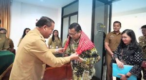 Bupati Sambut Kunker Kepala BPK RI Perwakilan Sumut Dalam Rangka Audit Kinerja Ketahanan Pangan Kab.Karo 2025