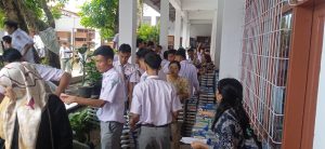 ‎1.255 Siswa SMKN 5 Medan Sambut Baik Baik Makan Bergizi Gratis