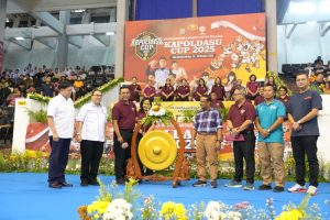 Kapolda Buka Kejuaraan Bola Basket Antar Pelajar “Kapoldasu Cup 2025” di Unimed