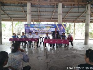 Meja Sembiring Gelar Reses di Desa Belinteng Kec. Sei Bingai