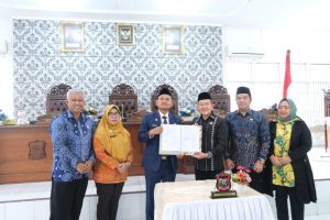 Pemko Bersama DPRD Sahkan Perda RTRW Kota Tanjungbalai 2025-2045
