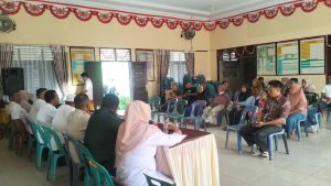 Polsek Pulau Raja Mediasi Warga Terkait Aktivitas Pembuangan Limbah Cair di Desa Rahuning II