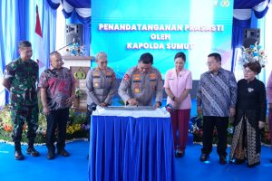 Kapolda Sumut Resmikan SPPG Polres Pematang Siantar