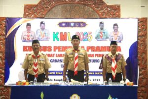 Wakili Bupati, Sekda Buka Kursus Pembina Pramuka Mahir Tingkat Lanjutan Golongan Penggalang