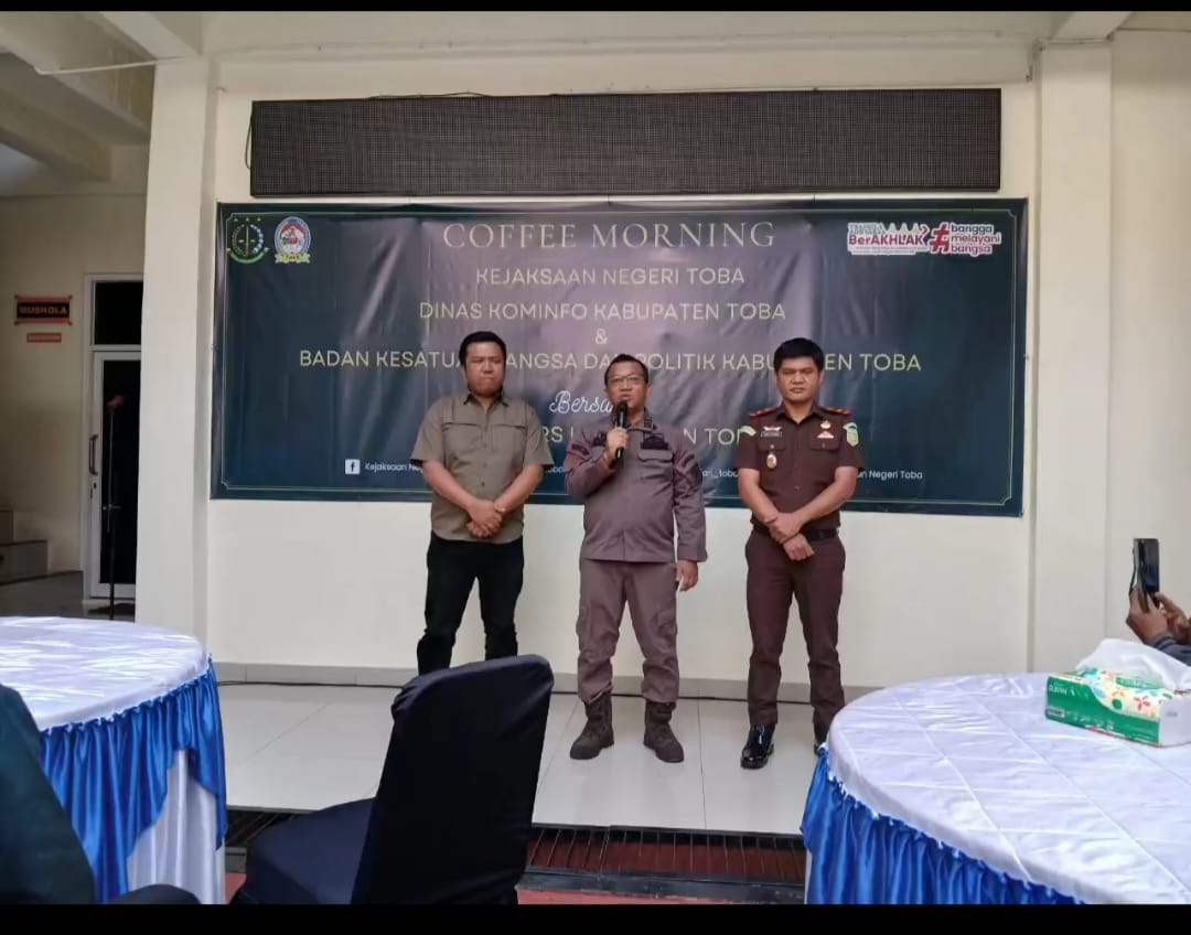 Kajari Toba Apresiasi Dukungan Pers Jelang Pindah Tugas