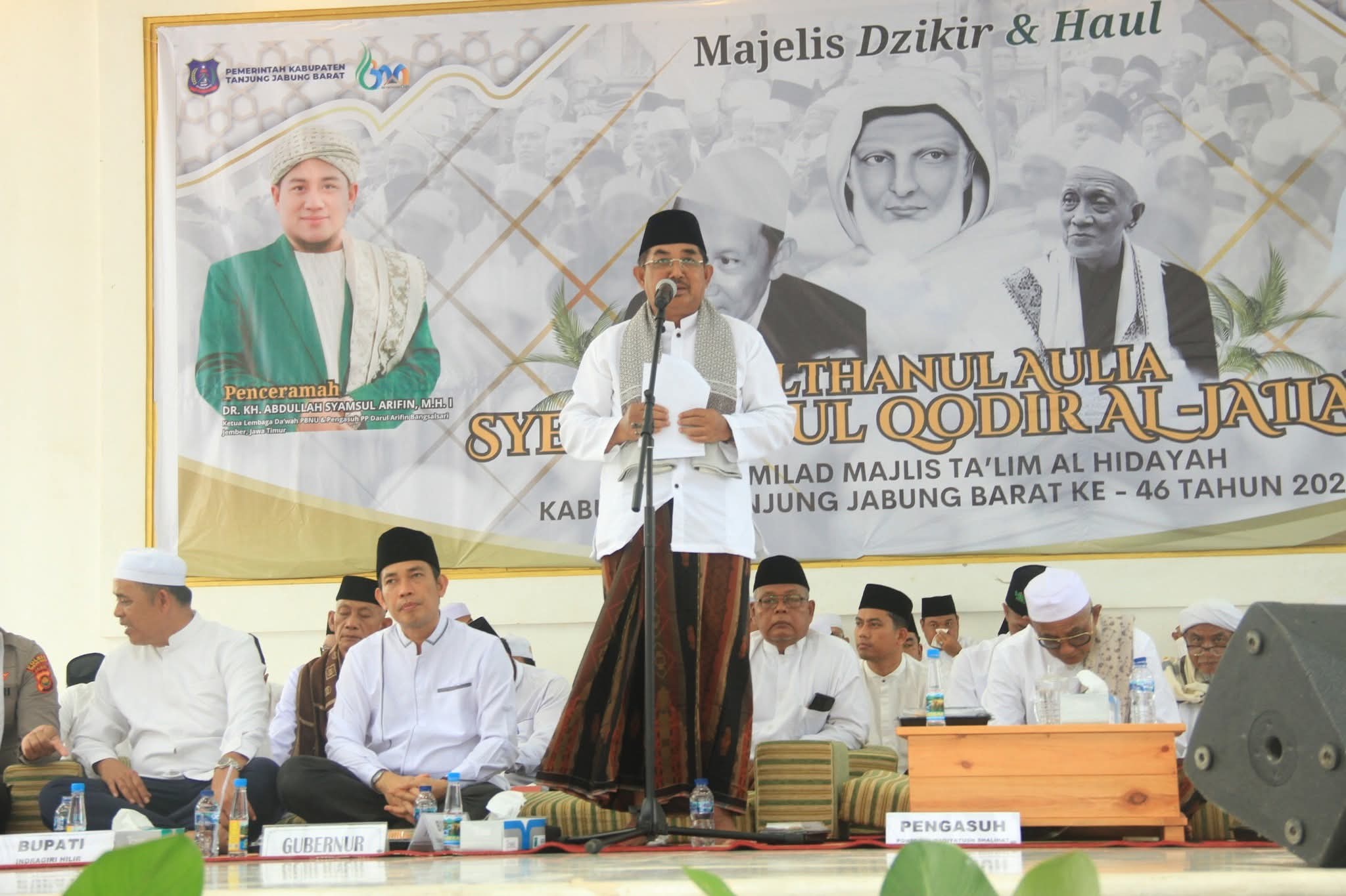 Wisata Religi, Silaturahmi, dan Peningkatan Ekonomi: Pesan Bupati di Haul Syekh Abdul Qodir Al-Jailani