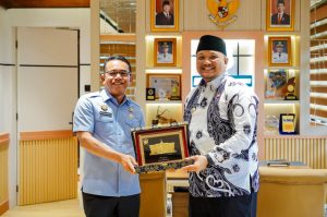 Zakiyuddin Harahap Terima Kunjungan Kerja Wakil Wali Kota Bengkulu