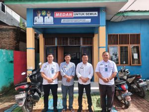 Perkuat Sinergi dan Silaturahmi, KPR Rutan Labuhan Deli Jalin Koordinasi dengan Kantor Lurah Martubung